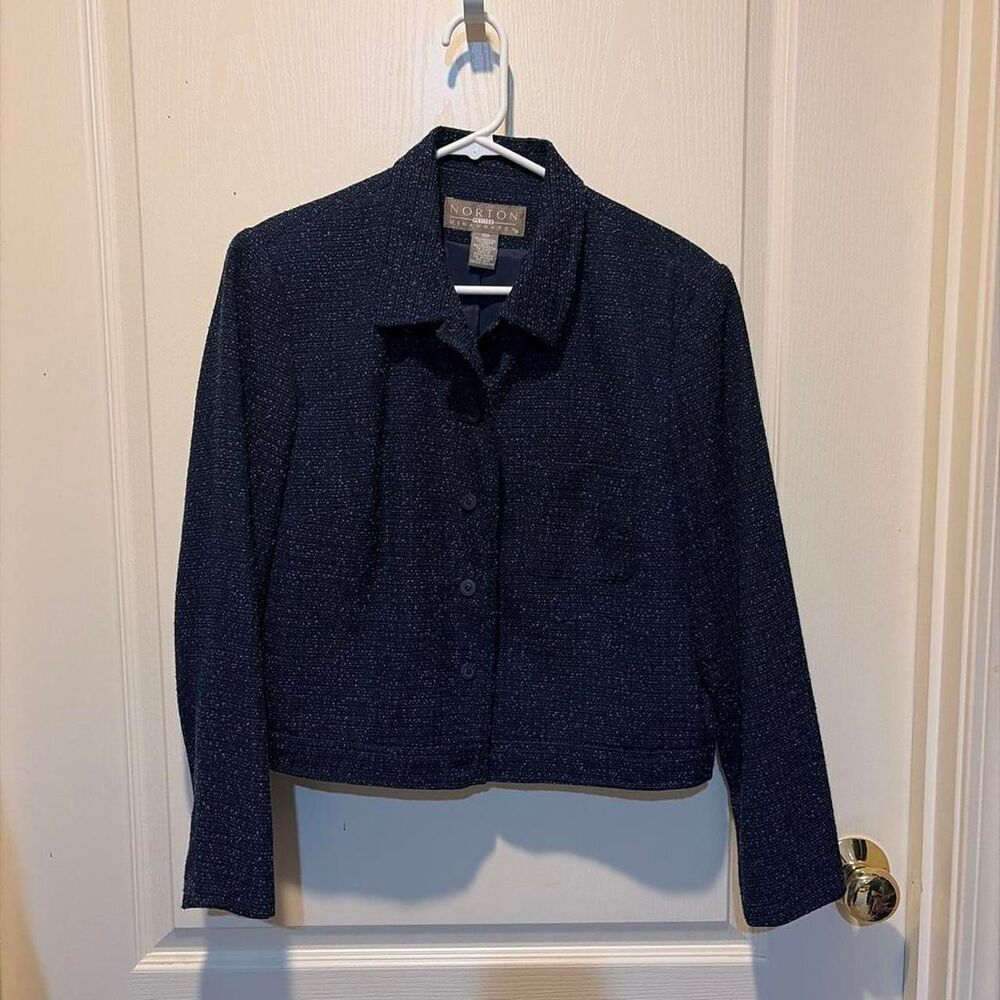 Norton-mcnaughton Women's Navy and Blue Jacket